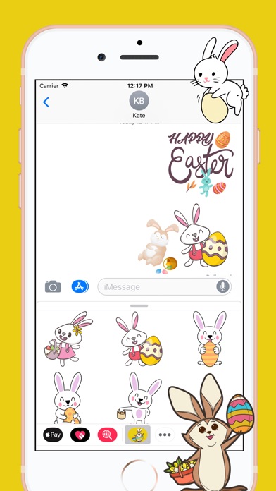 Easter Rabbit 2018 Stickers screenshot 2