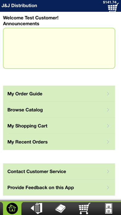 How to cancel & delete J&J Distributing Checkout from iphone & ipad 1