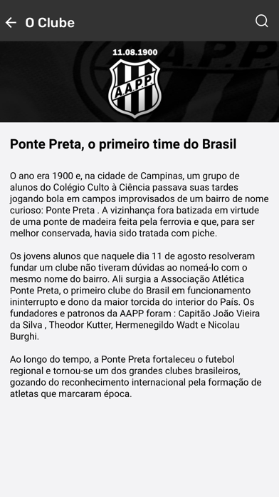 Ponte Preta Oficial screenshot 3