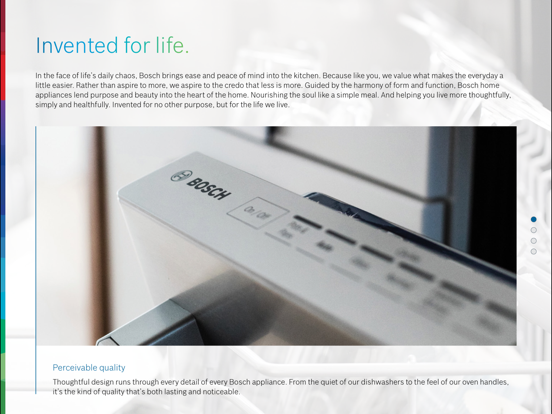 Bosch Kitchen Experience and Design Guide screenshot 2