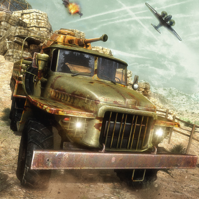 Army Cargo Truck: Battle Game