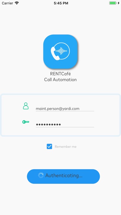 RENTCafé Call Automation スクリーンショット 1
