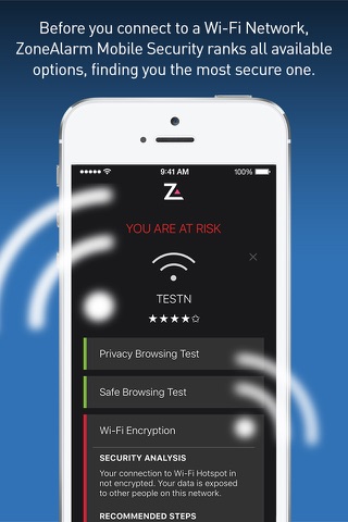 ZoneAlarm Mobile Security screenshot 3