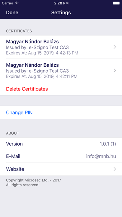 How to cancel & delete MNBSigner from iphone & ipad 4