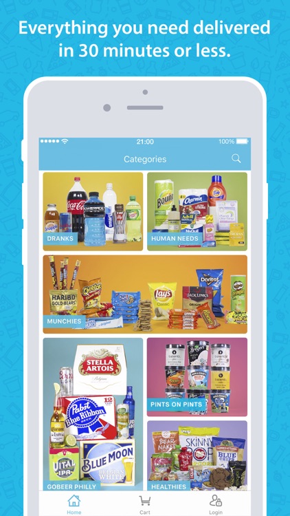 goPuff: Delivery of Snacks, Essentials & Ice Cream