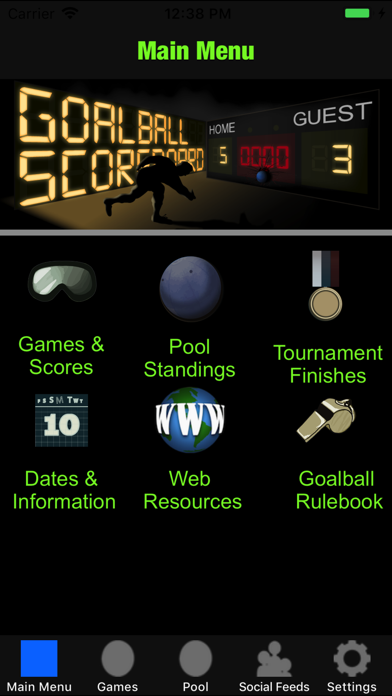 Goalball Scoreboard Screenshot 1