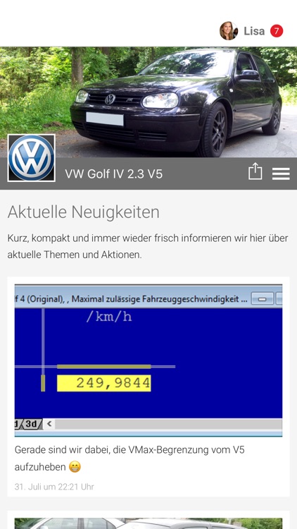 VW Golf IV 2.3 V5