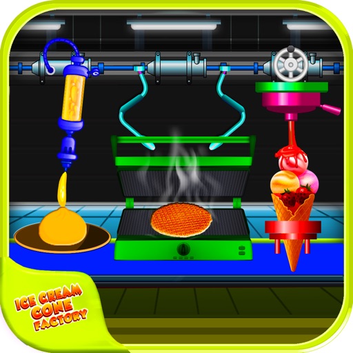 Ice cream cone factory