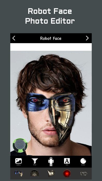 Robot Face Photo Editor screenshot 3