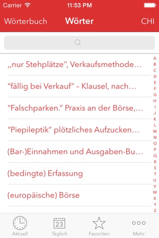 Verbis Geschäft Lexikon DE-CH screenshot 2