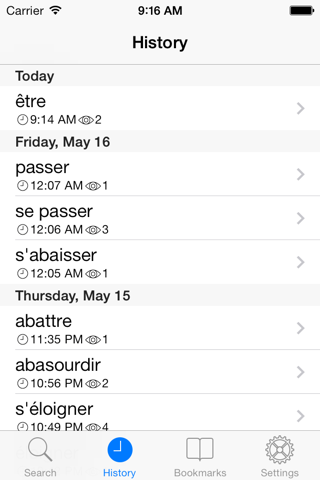 Les Verbes - French Verbs screenshot 3