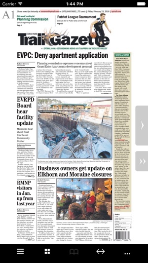 Estes Park Trail Gazette(圖1)-速報App