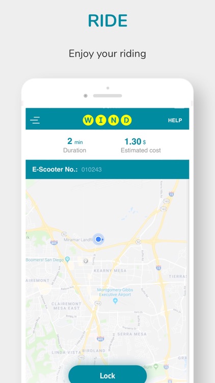 WIND - Smart E-Scooter Sharing screenshot-6