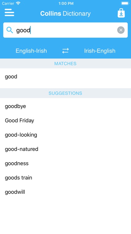 Collins Irish Dictionary screenshot-4
