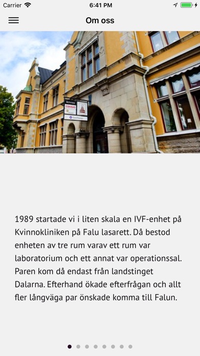 IVF-kliniken Falun screenshot 3