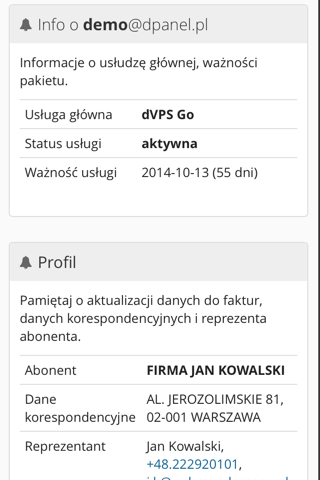 dhosting.pl screenshot 2