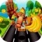 Monkey Surfers  Endless  is a free pets runner game with subway obstacles