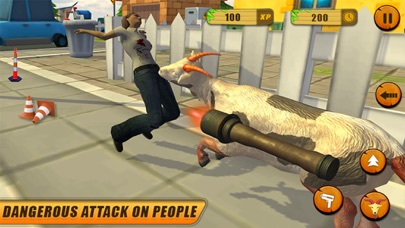 Crazy Goat Simulator Game 2017 screenshot 2