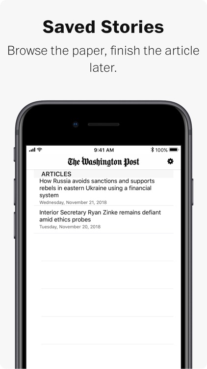 Washington Post Print Edition screenshot-4
