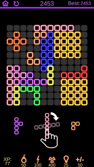 Neon Poly - Hexa Puzzle Game(圖2)-速報App