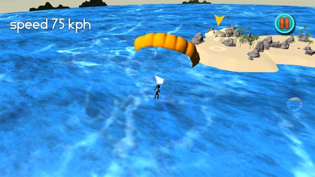 Stickman Parachute: 3D Skydiving(圖3)-速報App