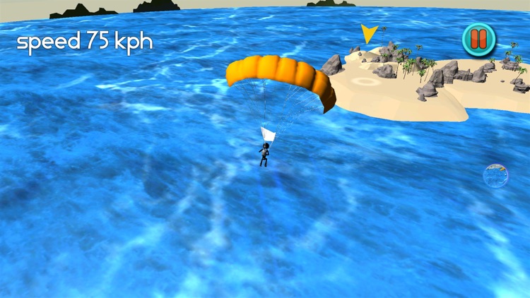 Stickman Parachute: 3D Skydiving