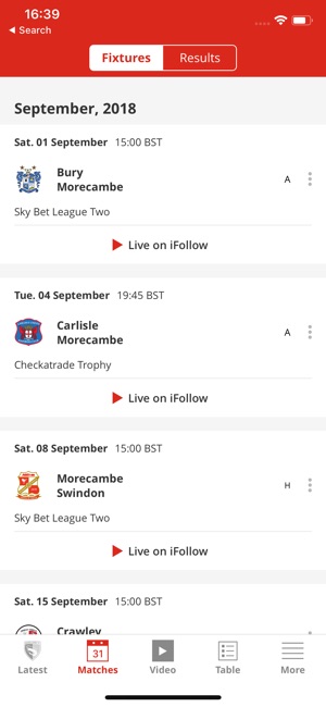 Morecambe Official App(圖2)-速報App