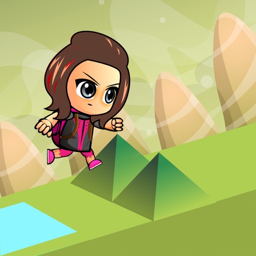 Dorara Girl Addictive Jumping Game icon