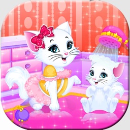 Fluffy Love Cat - kitty Salon