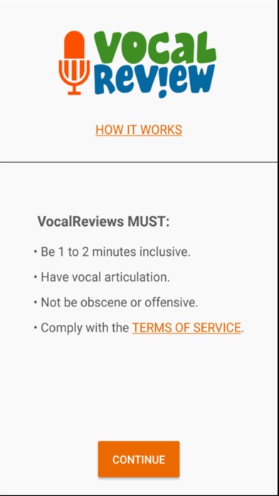 VocalReview screenshot 4