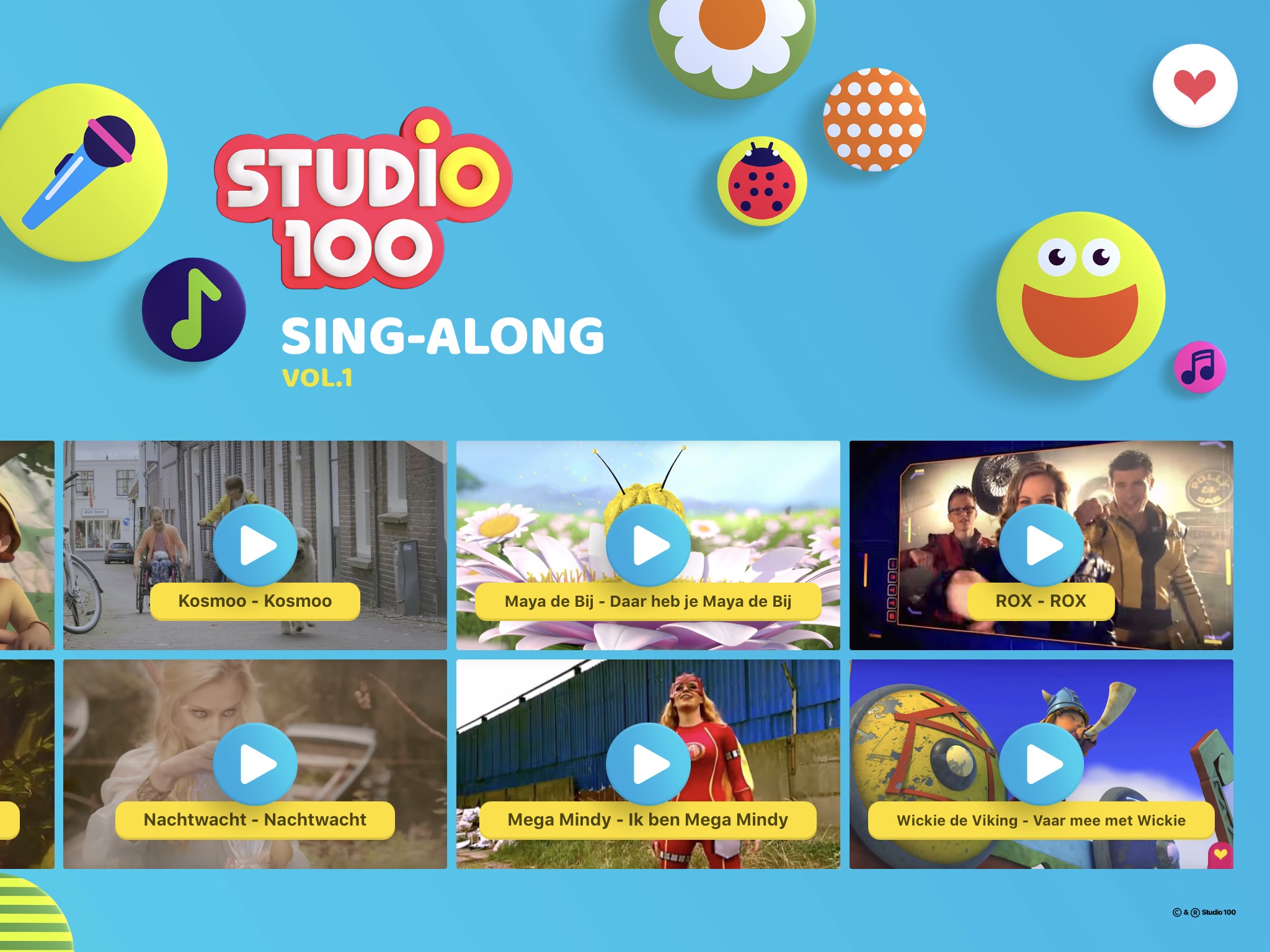 Studio 100 Sing-along Vol. 1 screenshot 2