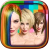 Icon Change your look editor with hairstyles