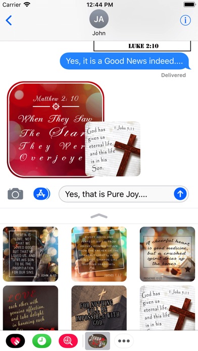 Bible Promises Cards Stickers screenshot 4