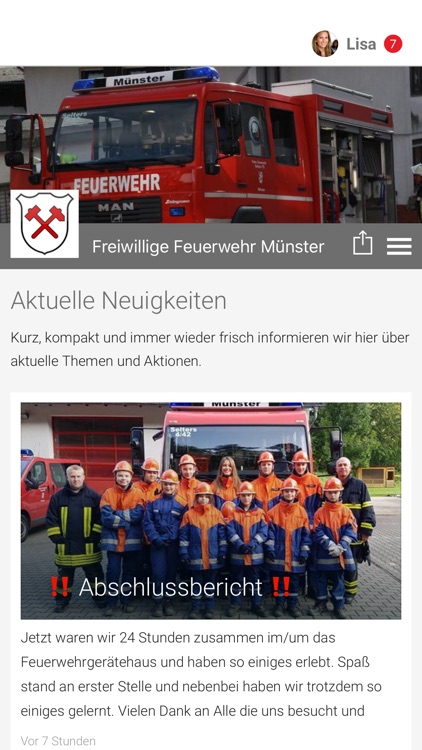 Freiwillige Feuerwehr Münster