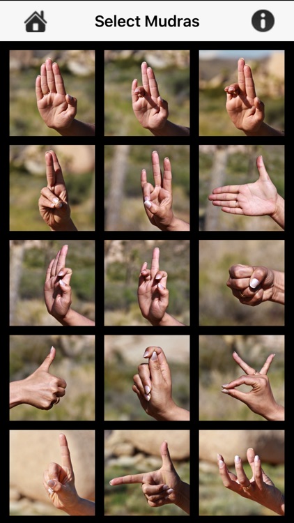 Dancing Mudras