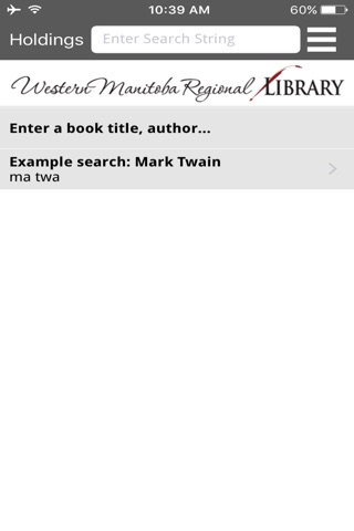 Western Manitoba Regional Library screenshot 2