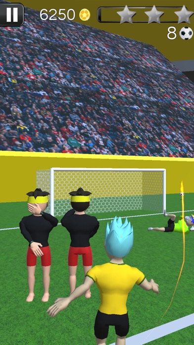 Fouls & goals Football – Soccer games to shoot  3D screenshot 3