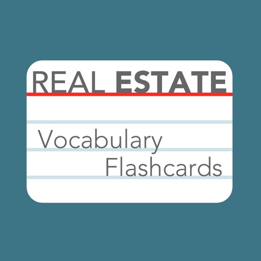 Real Estate Vocabulary Cards by Michael Tran
