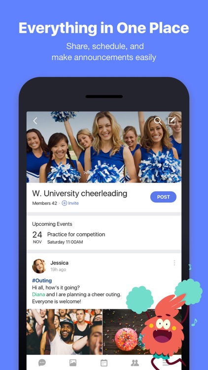 BAND - Organize your groups