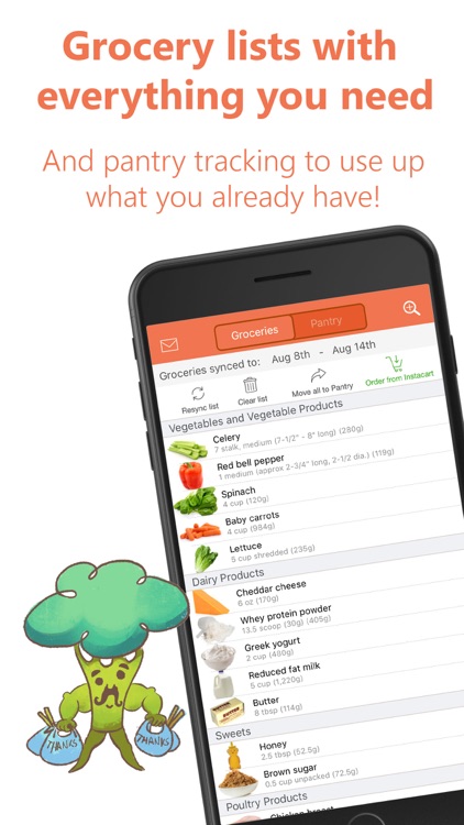 Eat This Much - Meal Planner