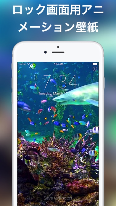 ロック画面用の水族館ライブ壁紙 Iphone最新人気アプリランキング Ios App