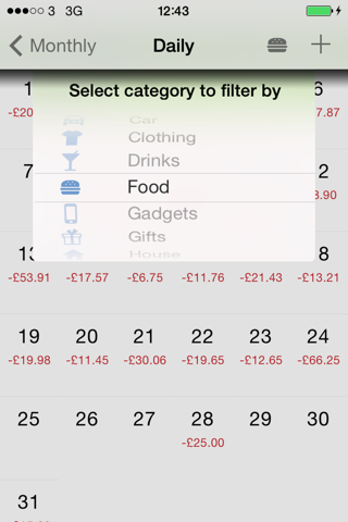 Expenses Tracker screenshot 2