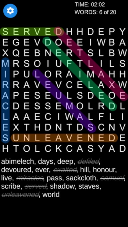 Bible Word Search Puzzle screenshot-3