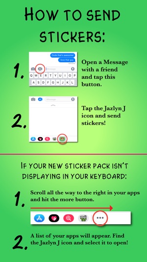 Jazlyn J Stickers(圖5)-速報App