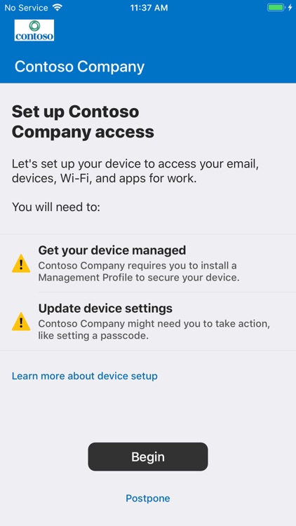Intune Company Portal
