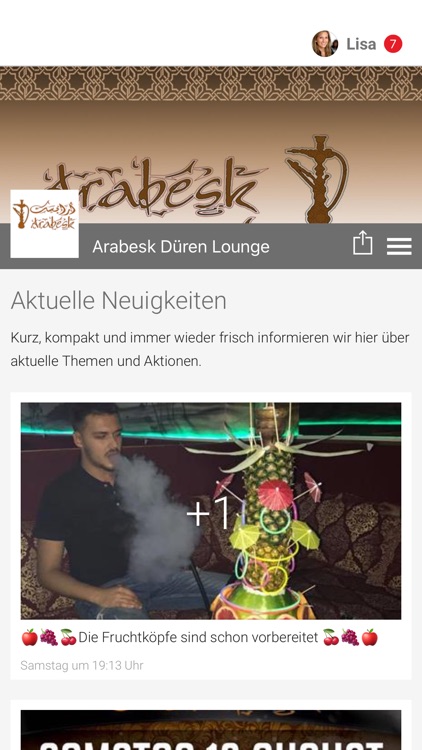 Arabesk Düren Lounge