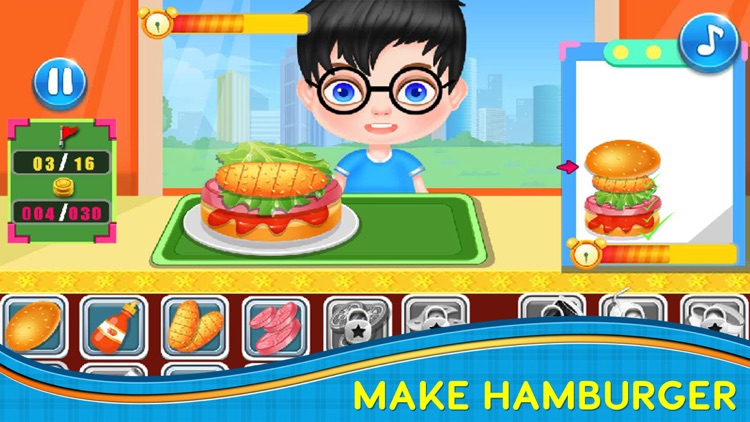 Burger Cooking Fever Shop