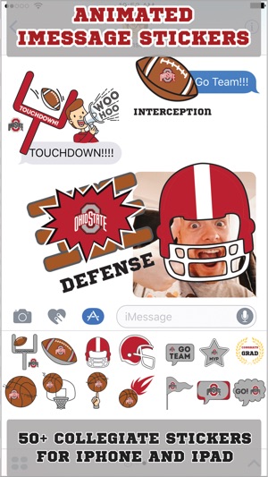 OSU Buckeyes Animated Emojis(圖1)-速報App