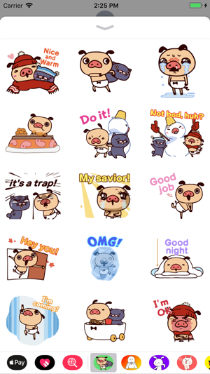 Mooty Funny Emoji Stickers App(圖1)-速報App