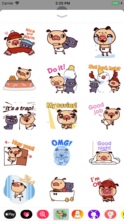 Mooty Funny Emoji Stickers App